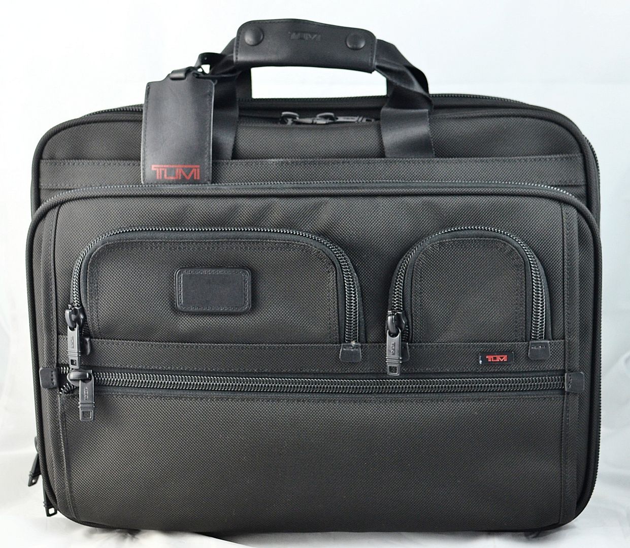 (R) TUMI 'Alpha Deluxe Wheeled Briefcase 26127DH eBay